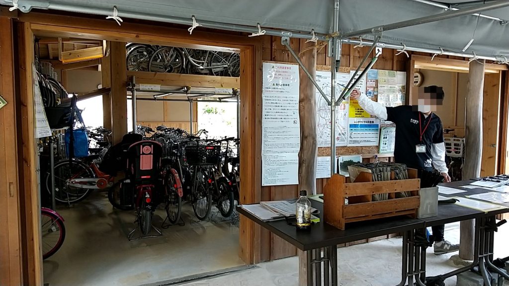 竹富島レンタル自転車屋