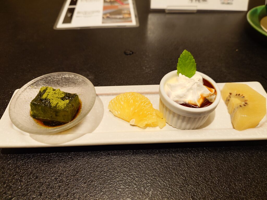 黒川温泉　夢龍胆　夕食